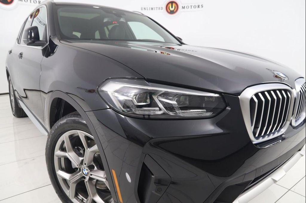 used 2022 BMW X3 car, priced at $34,990