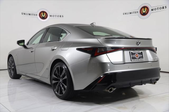 used 2023 Lexus IS 350 car, priced at $44,990
