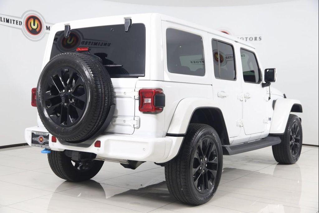 used 2022 Jeep Wrangler Unlimited 4xe car, priced at $34,900