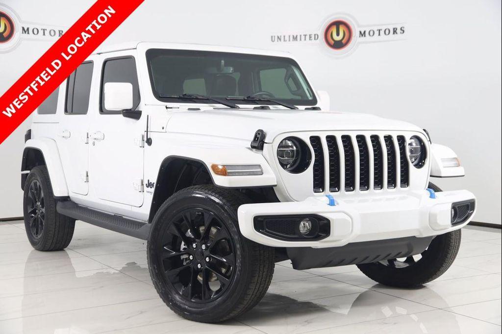 used 2022 Jeep Wrangler Unlimited 4xe car, priced at $36,990