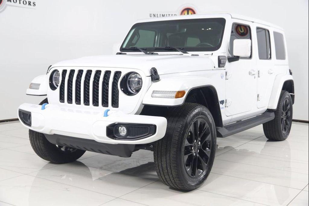 used 2022 Jeep Wrangler Unlimited 4xe car, priced at $34,900