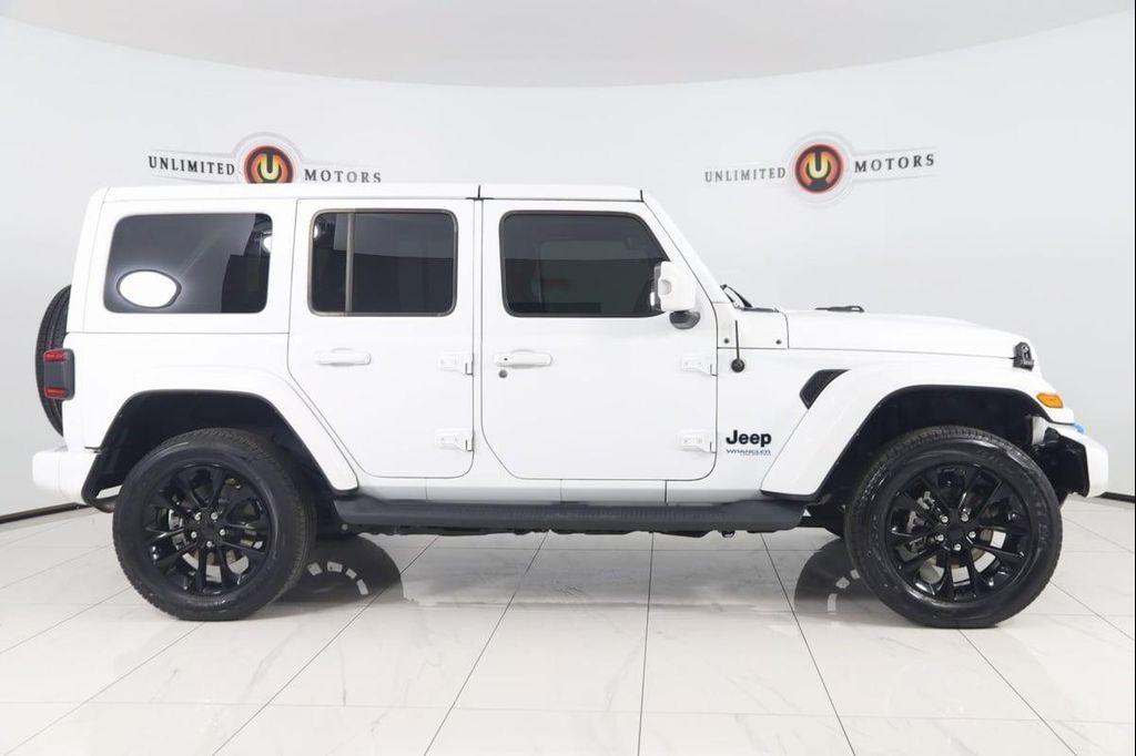 used 2022 Jeep Wrangler Unlimited 4xe car, priced at $34,900