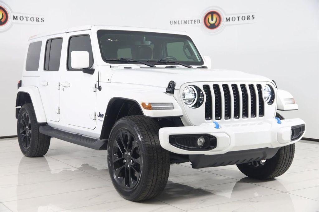 used 2022 Jeep Wrangler Unlimited 4xe car, priced at $34,900