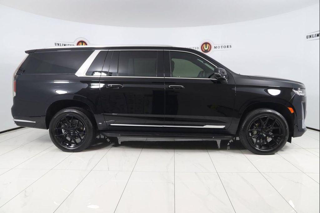 used 2021 Cadillac Escalade ESV car, priced at $63,500