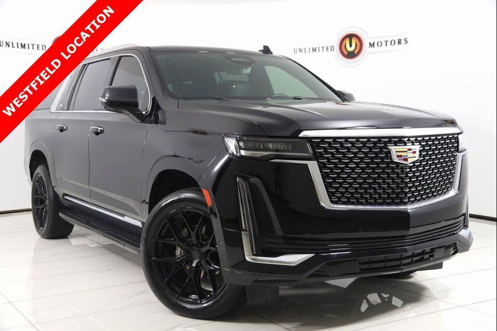 used 2021 Cadillac Escalade ESV car, priced at $63,500