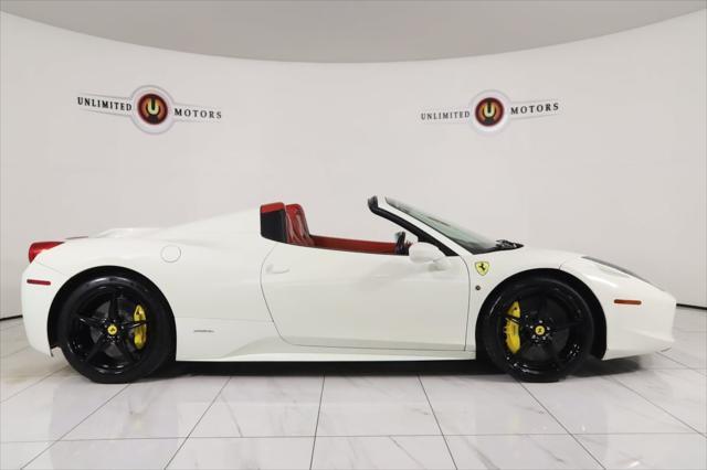 used 2014 Ferrari 458 Spider car, priced at $199,900