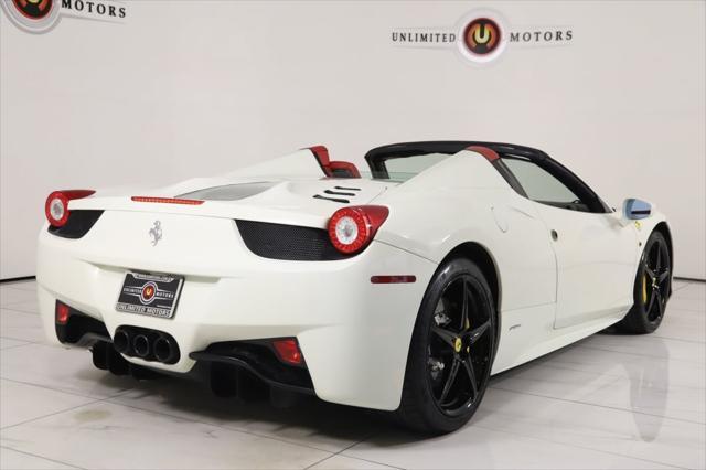 used 2014 Ferrari 458 Spider car, priced at $199,900