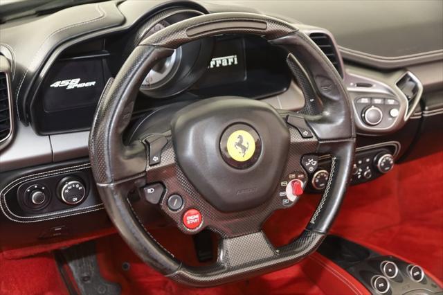 used 2014 Ferrari 458 Spider car, priced at $199,900