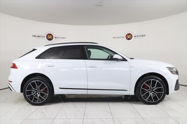 used 2023 Audi Q8 car, priced at $59,900