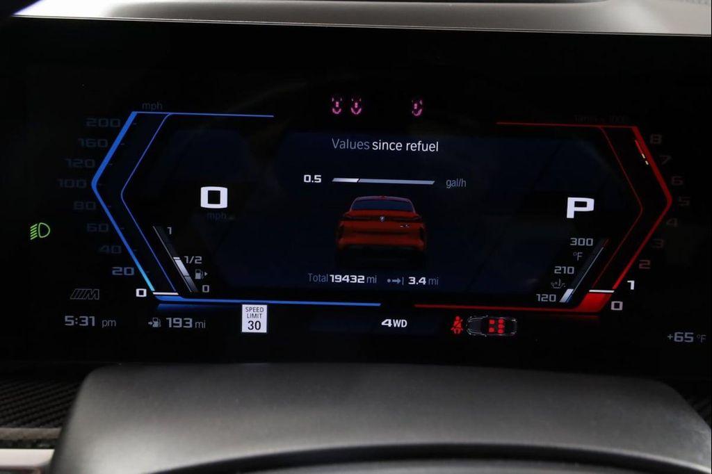 used 2024 BMW X6 M car, priced at $106,000