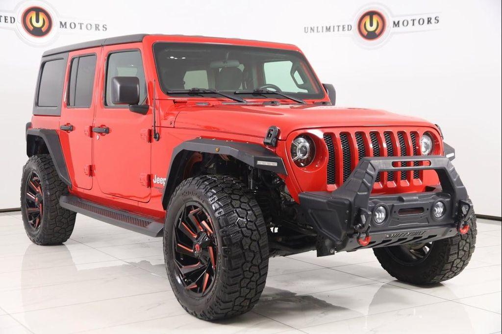 used 2020 Jeep Wrangler Unlimited car, priced at $25,490