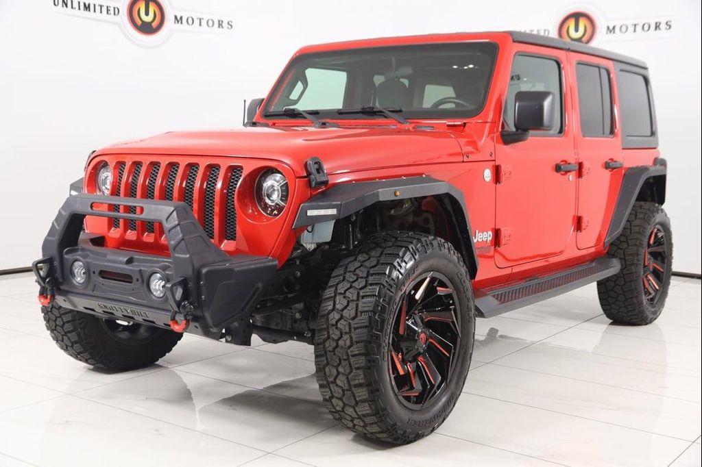 used 2020 Jeep Wrangler Unlimited car, priced at $25,490