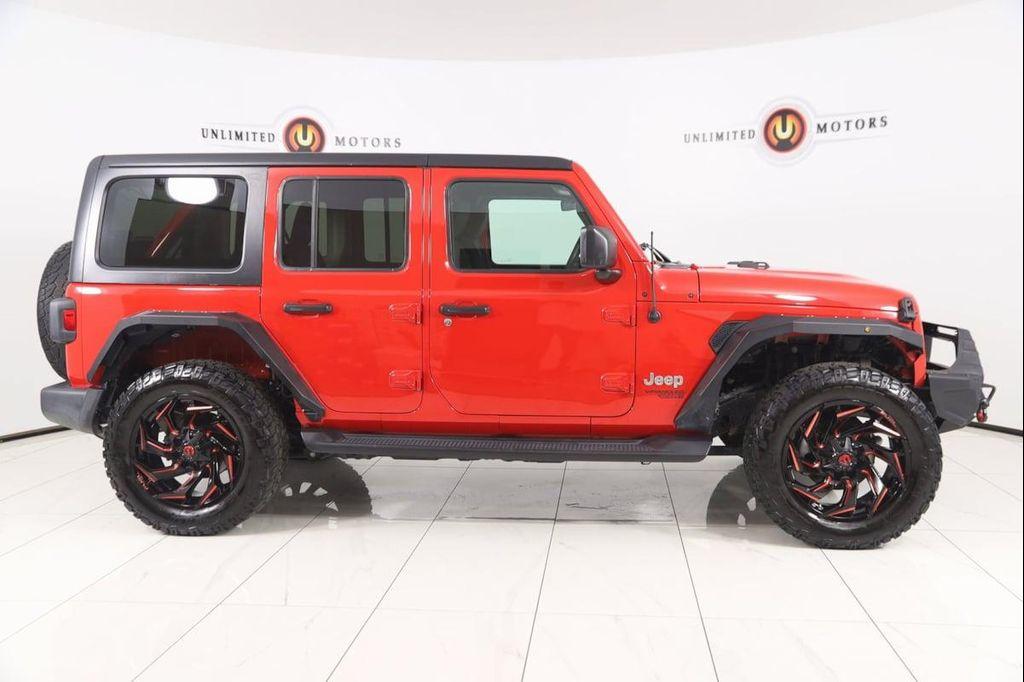 used 2020 Jeep Wrangler Unlimited car, priced at $25,490