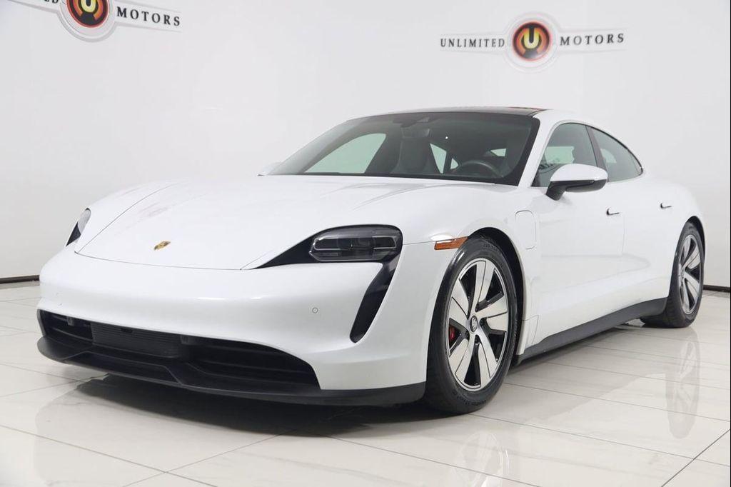used 2020 Porsche Taycan car, priced at $56,500