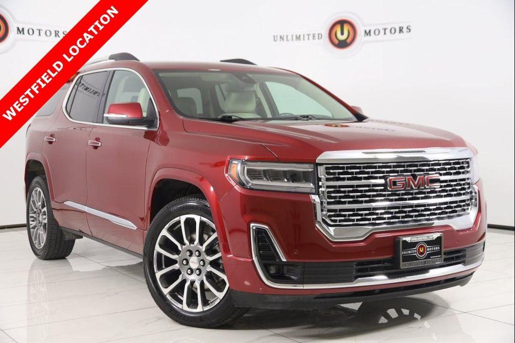 used 2021 GMC Acadia car, priced at $27,200