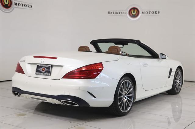 used 2020 Mercedes-Benz SL 550 car, priced at $75,000