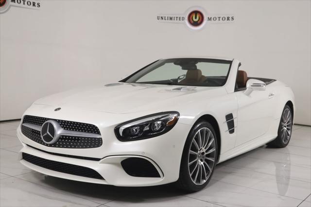 used 2020 Mercedes-Benz SL 550 car, priced at $75,000