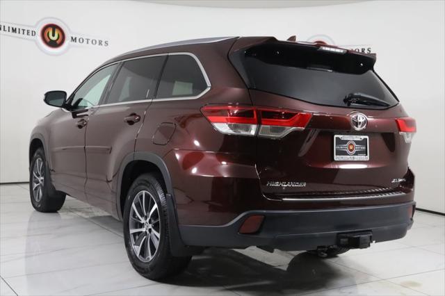 used 2018 Toyota Highlander car, priced at $24,990