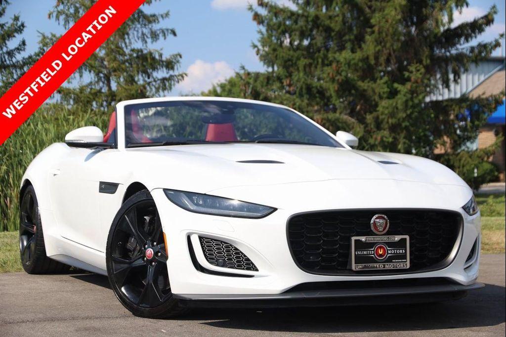 used 2021 Jaguar F-TYPE car, priced at $56,500