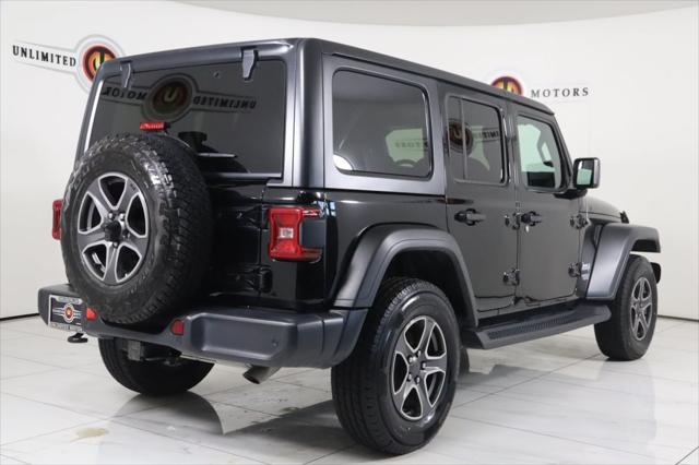 used 2018 Jeep Wrangler Unlimited car, priced at $25,500