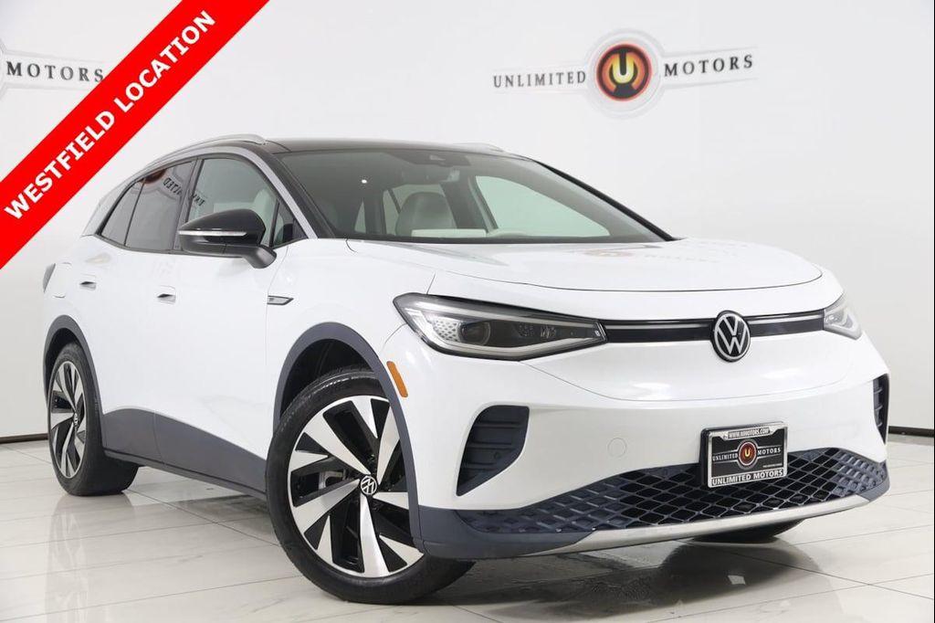 used 2021 Volkswagen ID.4 car, priced at $21,000
