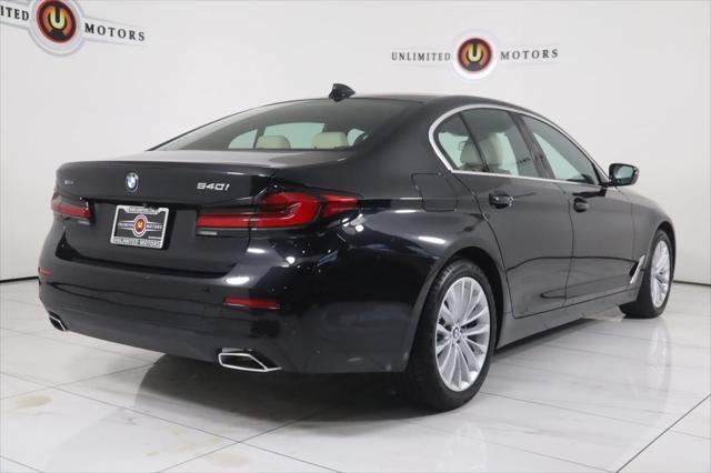 used 2021 BMW 540 car, priced at $39,500