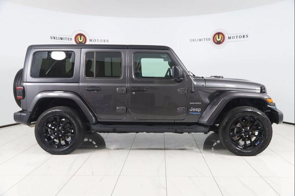 used 2022 Jeep Wrangler Unlimited 4xe car, priced at $33,990