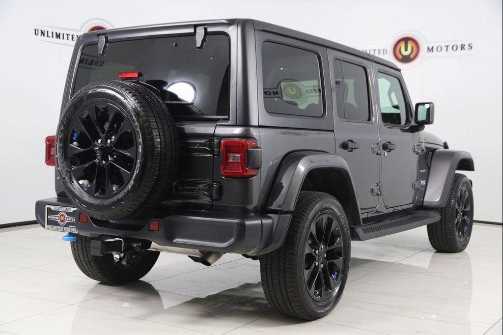 used 2022 Jeep Wrangler Unlimited 4xe car, priced at $33,990