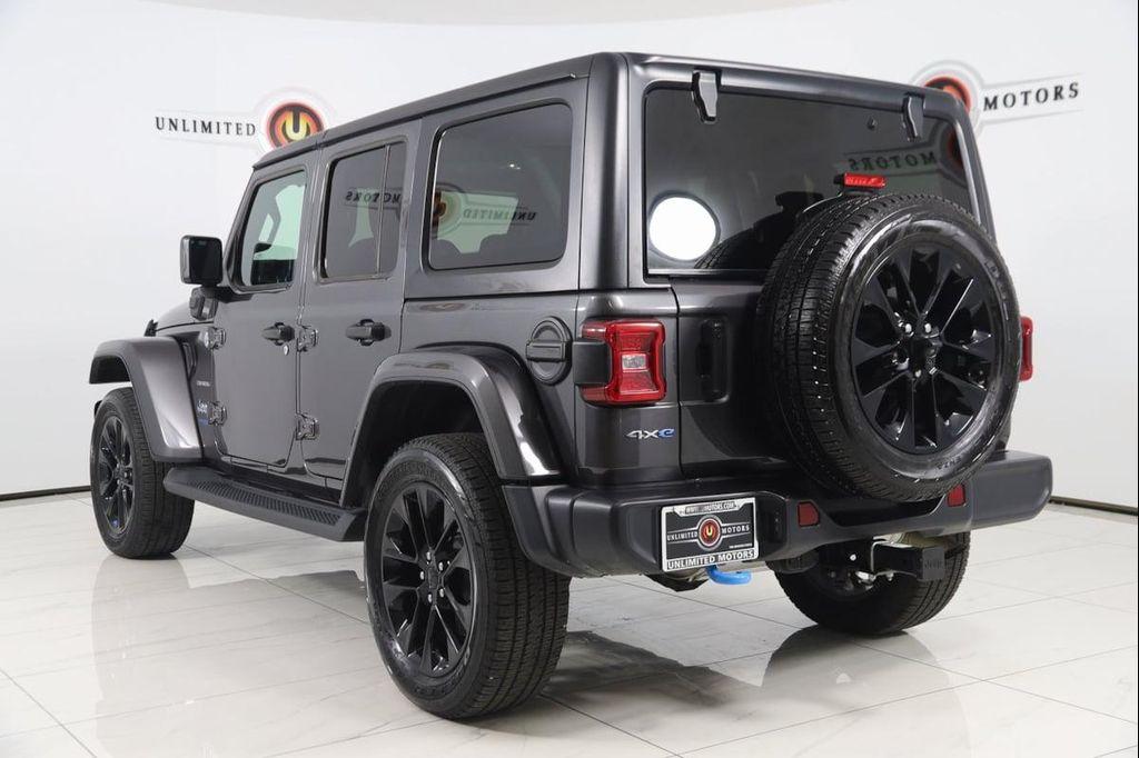 used 2022 Jeep Wrangler Unlimited 4xe car, priced at $33,990