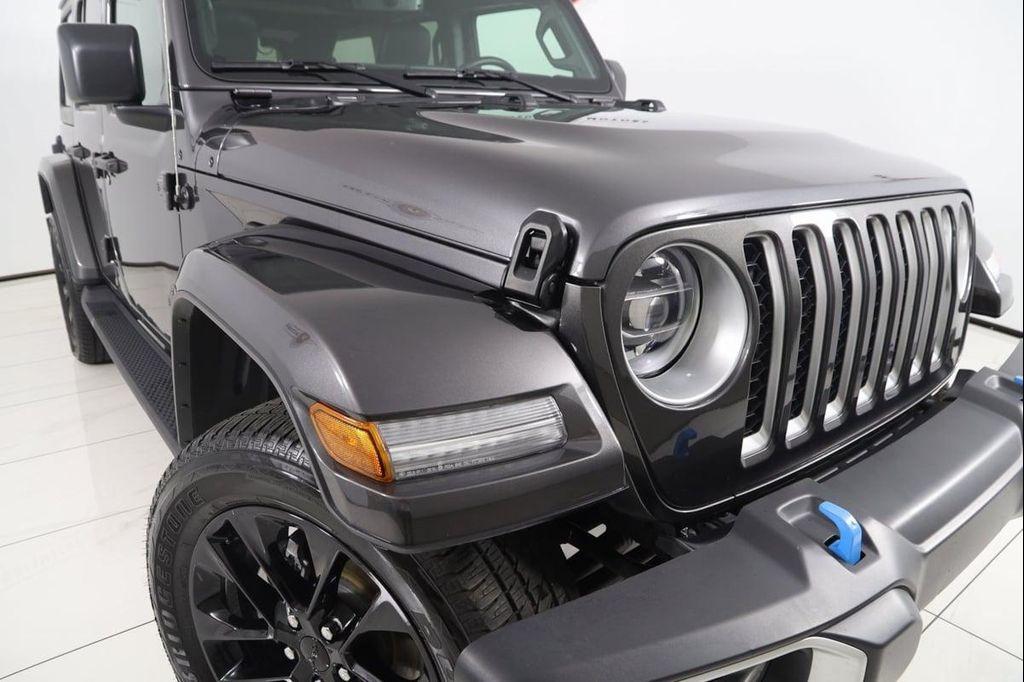 used 2022 Jeep Wrangler Unlimited 4xe car, priced at $33,990