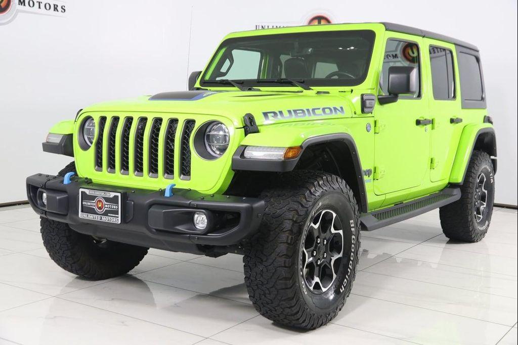 used 2021 Jeep Wrangler Unlimited 4xe car, priced at $31,500