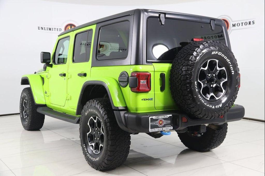used 2021 Jeep Wrangler Unlimited 4xe car, priced at $31,500