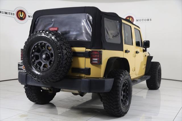 used 2013 Jeep Wrangler Unlimited car, priced at $13,490