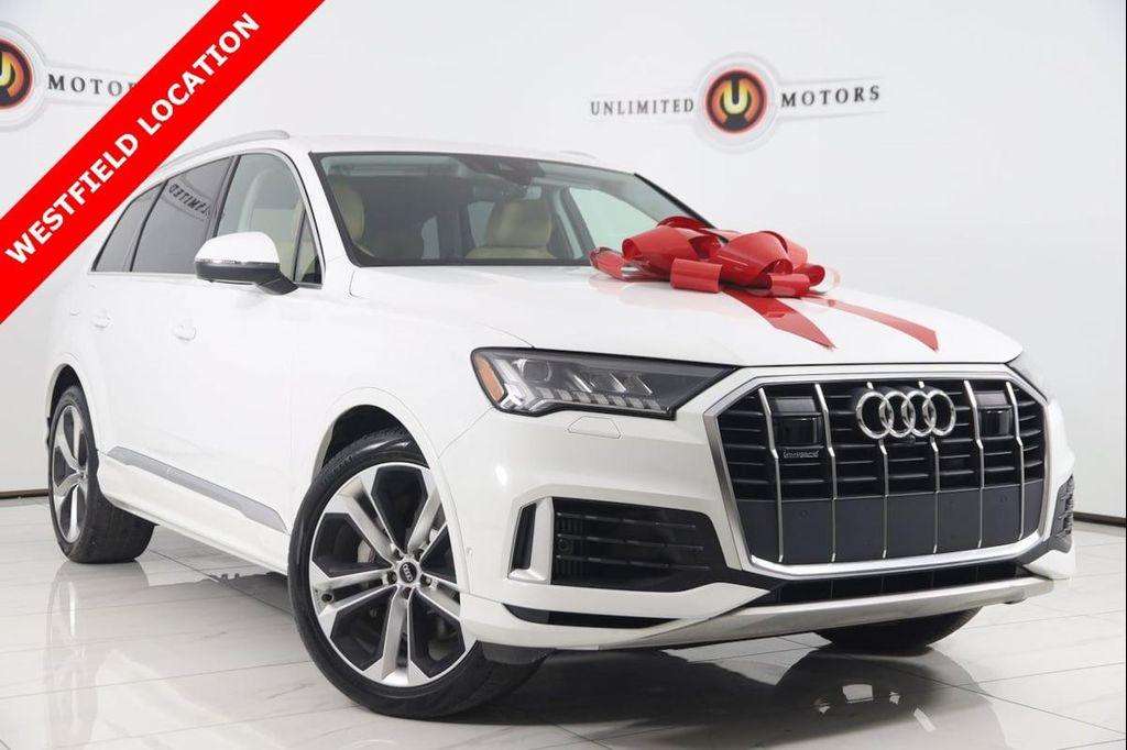used 2021 Audi Q7 car, priced at $37,990