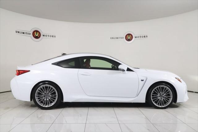 used 2016 Lexus RC F car, priced at $46,000