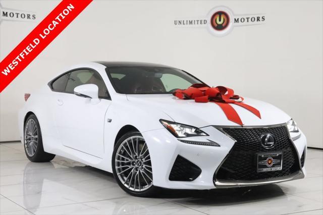 used 2016 Lexus RC F car, priced at $46,000