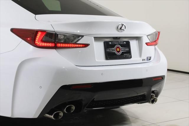 used 2016 Lexus RC F car, priced at $46,000