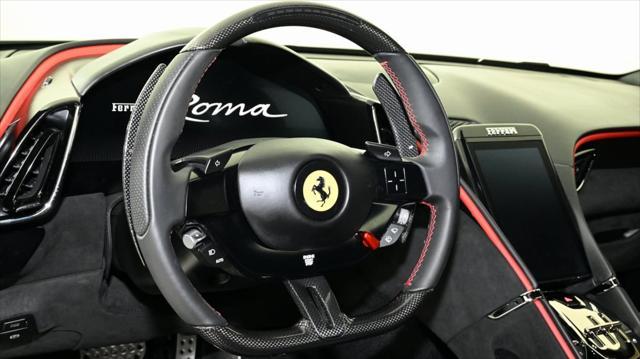 used 2023 Ferrari Roma car, priced at $247,500