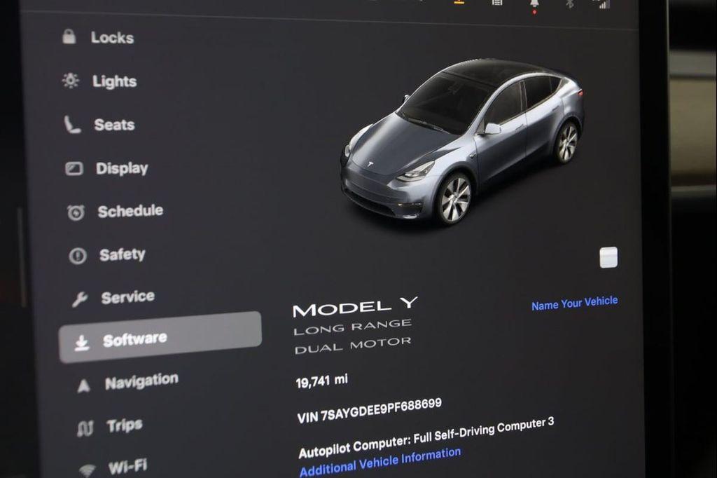 used 2023 Tesla Model Y car, priced at $33,500