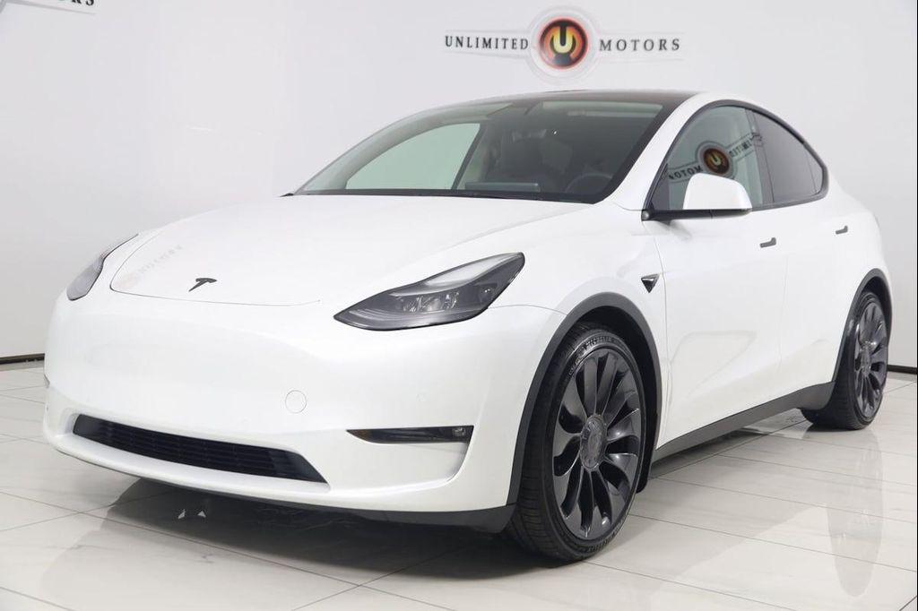 used 2022 Tesla Model Y car, priced at $27,990