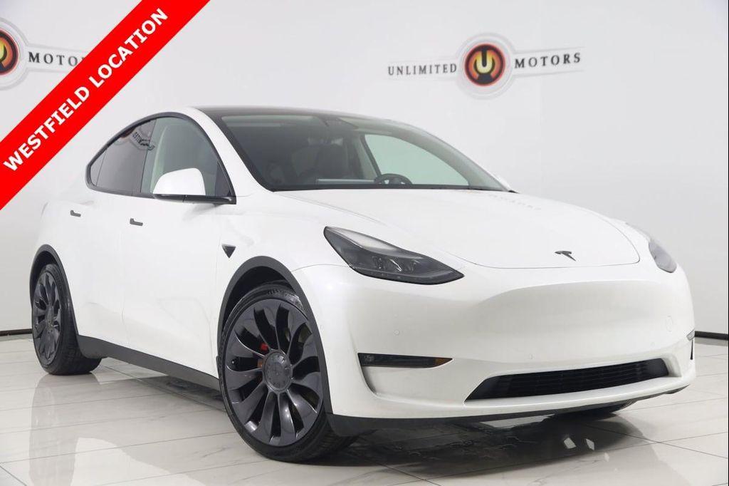 used 2022 Tesla Model Y car, priced at $27,990