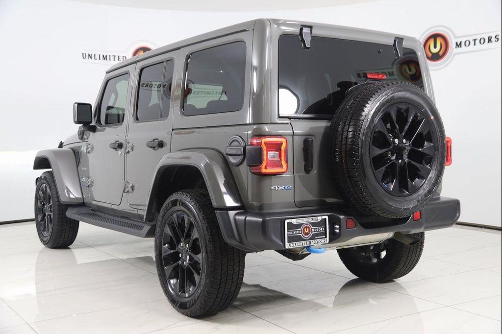 used 2022 Jeep Wrangler Unlimited 4xe car, priced at $34,490