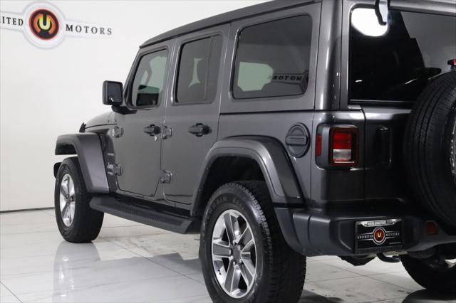 used 2022 Jeep Wrangler Unlimited car, priced at $29,800