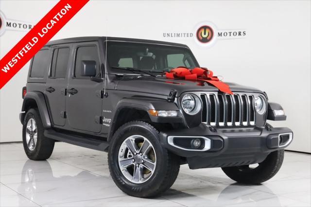 used 2022 Jeep Wrangler Unlimited car, priced at $29,800