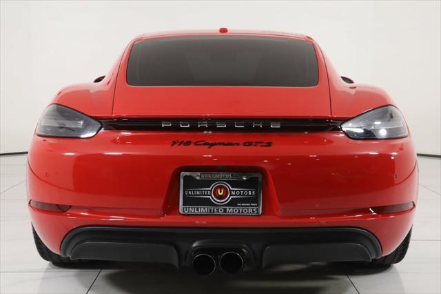 used 2018 Porsche 718 Cayman car, priced at $79,000