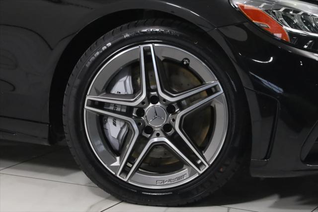 used 2021 Mercedes-Benz AMG C 43 car, priced at $39,995