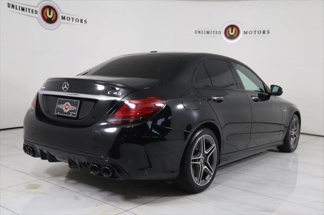 used 2021 Mercedes-Benz AMG C 43 car, priced at $39,995