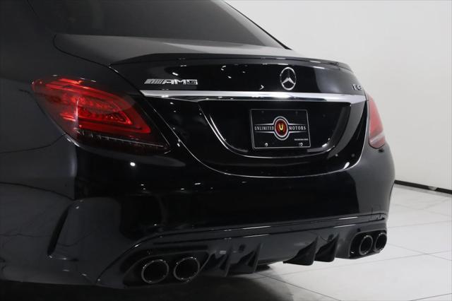 used 2021 Mercedes-Benz AMG C 43 car, priced at $39,995