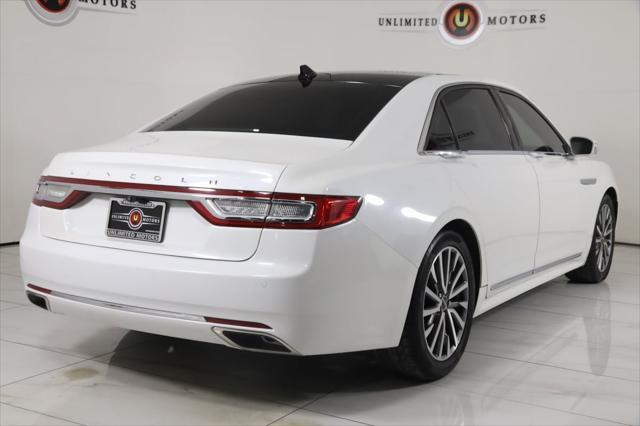 used 2020 Lincoln Continental car, priced at $28,000