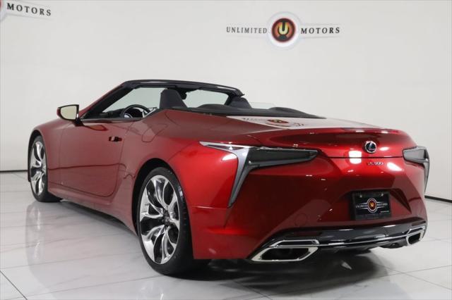 used 2021 Lexus LC 500 car, priced at $79,500